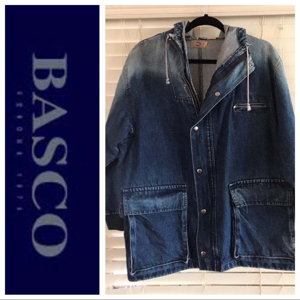 BASCO Vintage Jean Jacket Size Small